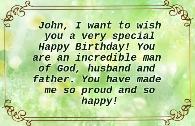 Happy Birthday Wishes To A Great Man Of God