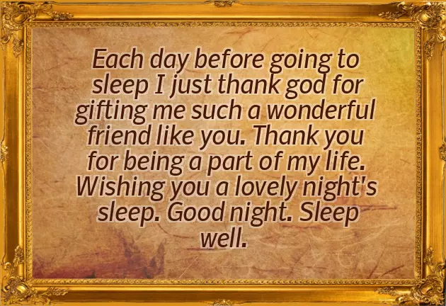 Goodnight Message For Best Friend Goodnight Message For Best Friend