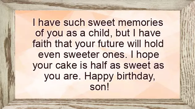 Birthday Greeting To A Son From Parents Birthday Greeting To A Son From Parents