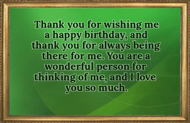 Status Of Thanks For Birthday Wishes