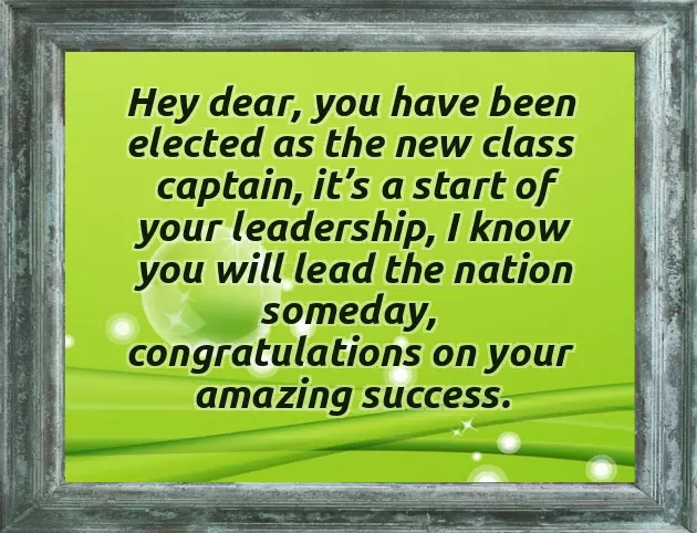 Congratulations For Your Victory