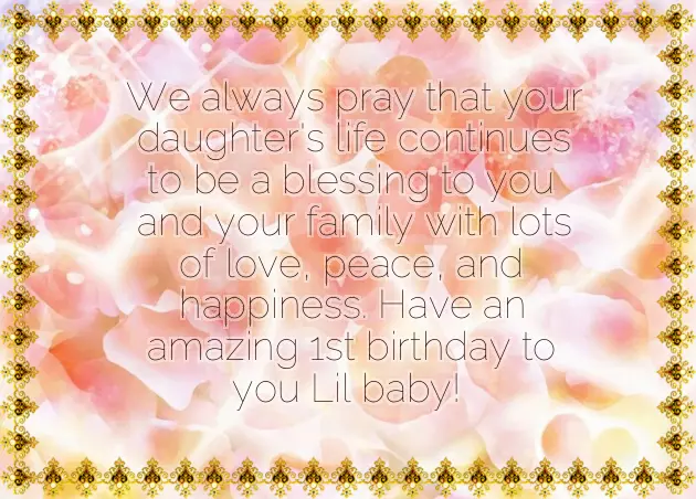 Message For Birthday Girl