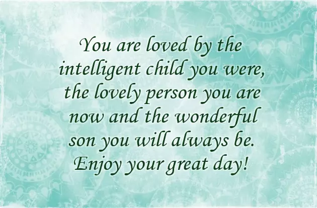 Birthday Quotes For Son From Mom And Dad Birthday Quotes For Son From Mom And Dad