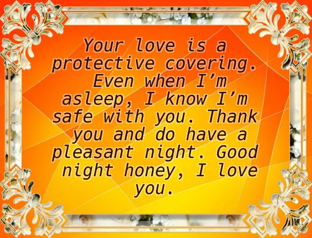 Goodnight Greetings To My Love