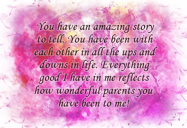 Wishes For Anniversary To Mom Dad