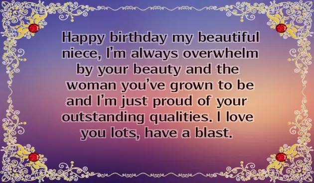 Simple Birthday Wishes To Niece Simple Birthday Wishes To Niece