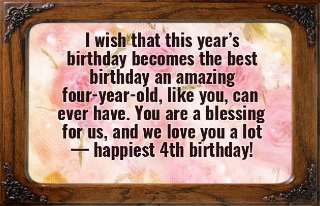 Birthday Wishes For 4 Year Old Baby Boy Birthday Wishes For 4 Year Old Baby Boy