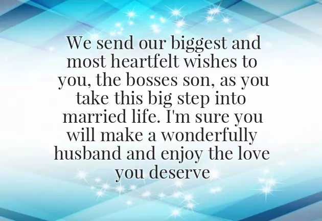 Congratulations Message To My Boss