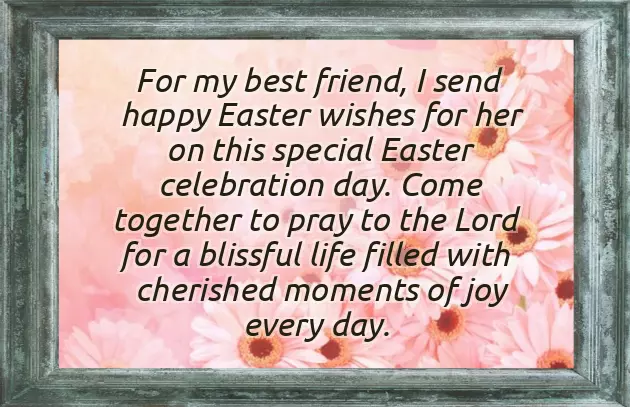 Easter Greetings To A Friend