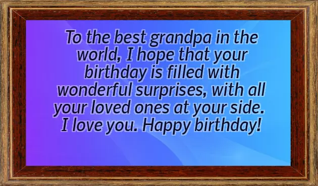 Happy Birthday Quotes For Grandfather Happy Birthday Quotes For Grandfather