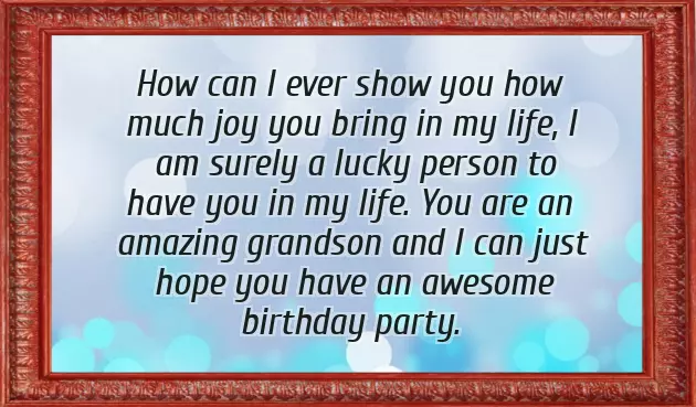 Happy Birthday To My Great Grandson