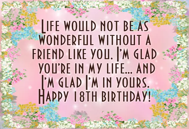 Happy 18Th Birthday Beautiful Girl Happy 18Th Birthday Beautiful Girl