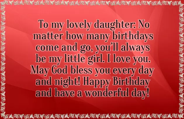 Happy Birthday Blessings Daughter Happy Birthday Blessings Daughter