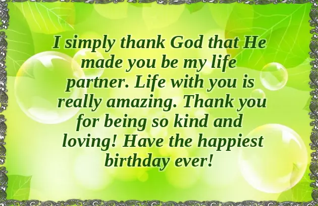 Happy Birthday To My Partner In Life Happy Birthday To My Partner In Life