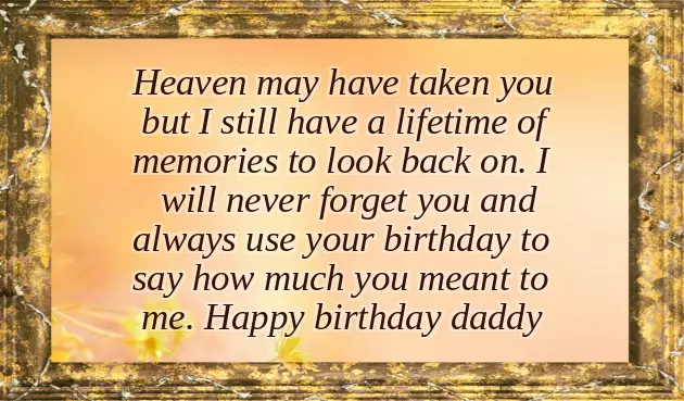 Happy Heavenly Birthday Daughter