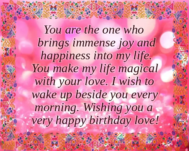 Happy Birthday Sweet Words