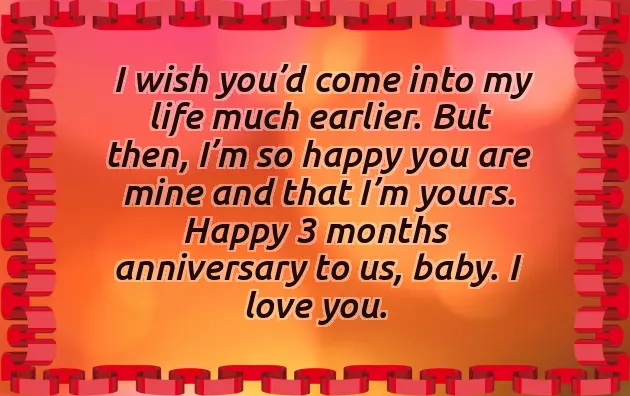 Happy 3 Month Anniversary Happy 3 Month Anniversary