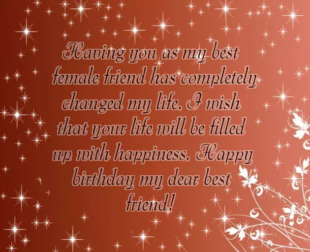 Happy Birthday For A Female Friend Happy Birthday For A Female Friend