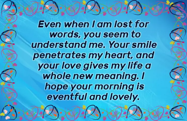 Girlfriend Good Morning Wish