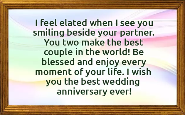 Wedding Anniversary Wishes To Sister And Jiju