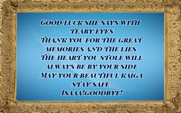 Poem For Farewell Poem For Farewell