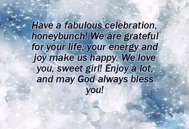 1St Year Birthday Wishes To Baby Girl