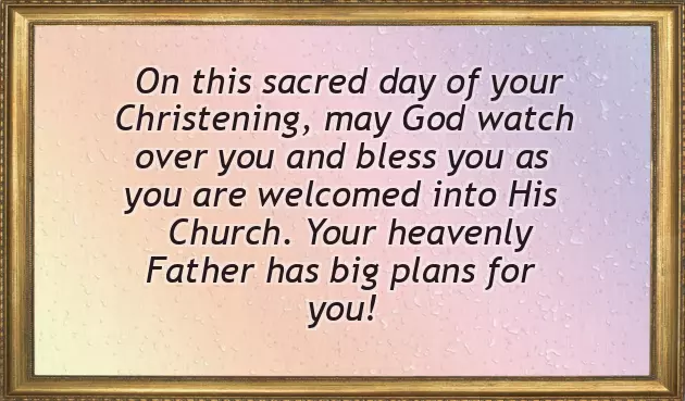 Baptism Message From Parents Baptism Message From Parents