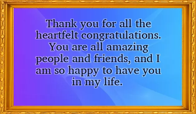 Saying Thank You For Birthday Celebration Saying Thank You For Birthday Celebration