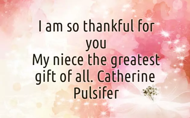 Gorgeous Niece Birthday