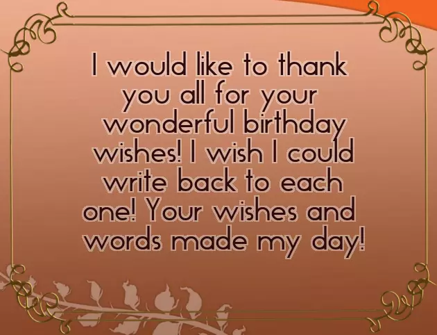 I Wish You A Wonderful Birthday