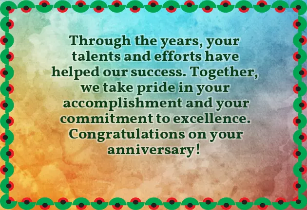 15 Years Congratulations 15 Years Congratulations