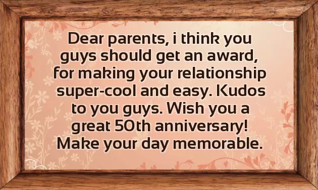 Happy Marriage Anniversary To Parents