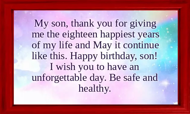 Happy Birthday 18 Daughter