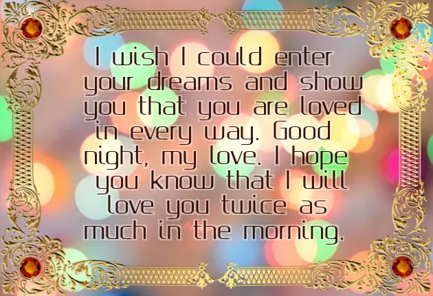 Good Night Text To Your Wife