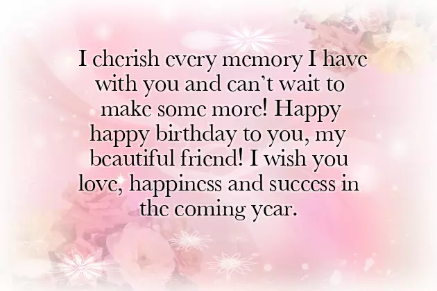 Happy Birthday To A Special Female Friend Happy Birthday To A Special Female Friend