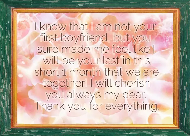 One Month Wedding Anniversary One Month Wedding Anniversary