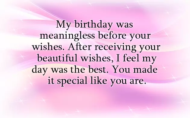 Thanks For Wishes My Birthday Thanks For Wishes My Birthday