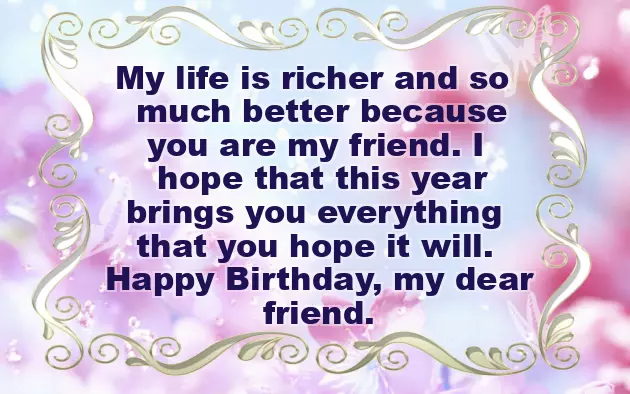 Happy Birthday Wishes For Best Friend Long Text