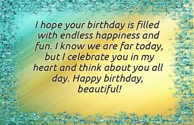 Happy Birthday To A Special Girlfriend