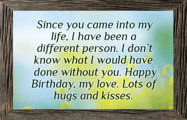 Bday Message For Him