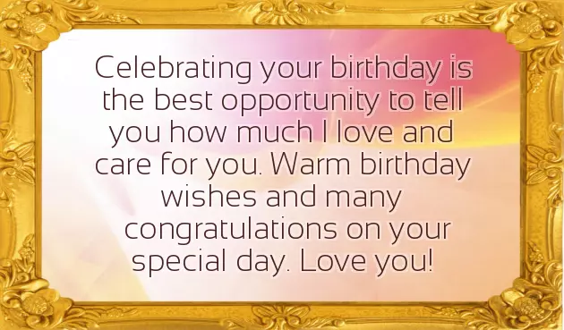 Birthday Text To Lover Birthday Text To Lover
