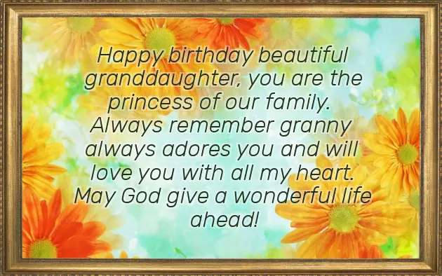 Happy Birthday Sayings For Granddaughter Happy Birthday Sayings For Granddaughter