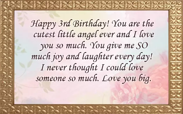 Birthday Wishes For Three Year Old Son Birthday Wishes For Three Year Old Son