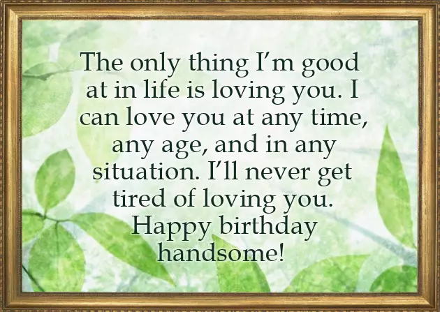 Simple Birthday Wishes Husband