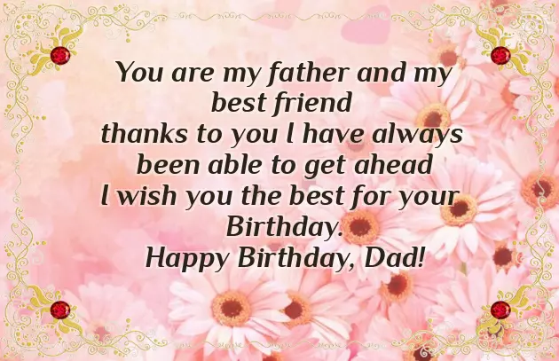 Birthday Quotes On Dad Birthday Quotes On Dad