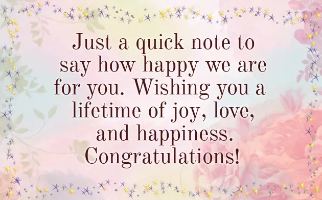 Engagement Congratulations Note Engagement Congratulations Note