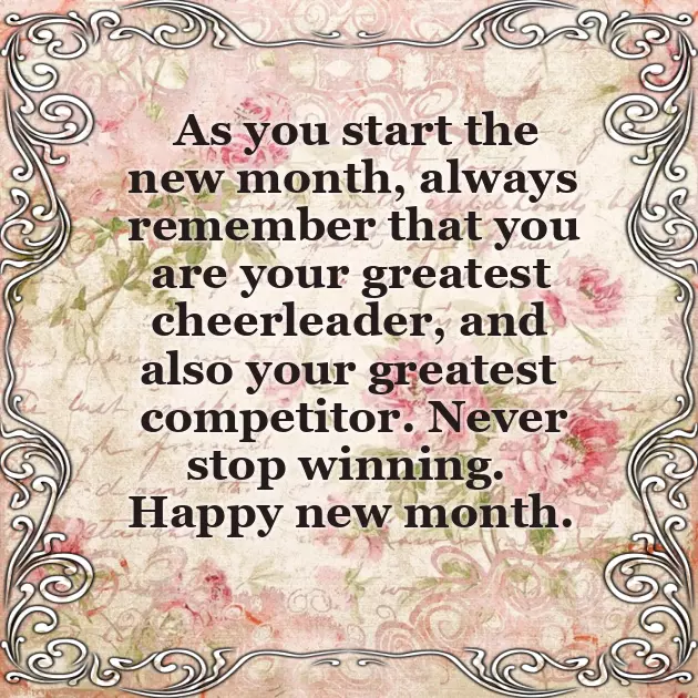 Best New Month Messages Best New Month Messages