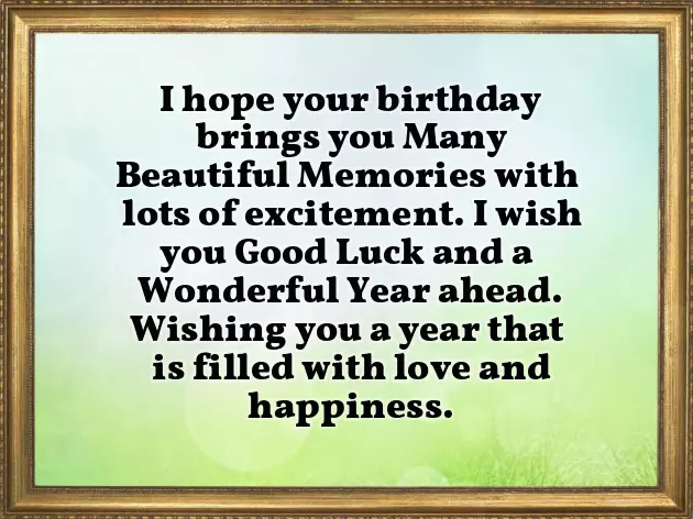Birthday Wishes To Aunty In English