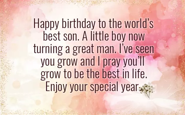 Congratulations To Parents On Son