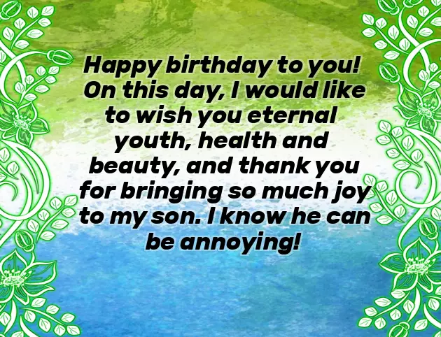 Bday Wishes For Daughter In Law